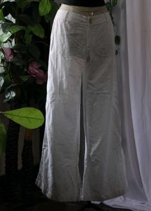 White Linen Pants