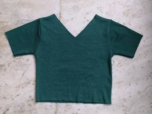 V Neck Croptop