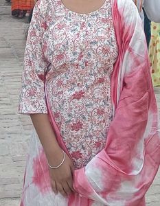 Kurta Set With Pant And Dupatta