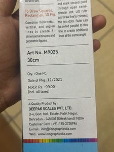 Linograph Roll And Draw Ruler