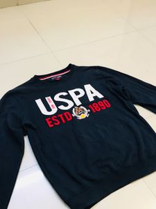 USPA Navy Blue Graphic Sweatshirt