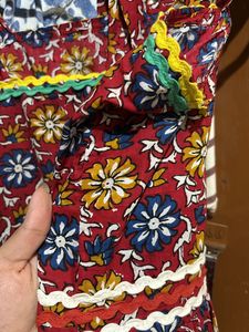 Pure Cotton Kalamkari Dress