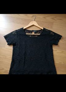 Black Lace Top