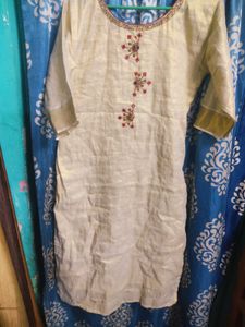 Elegant Kurta with net dupatta free