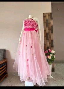 Pink Ethnic Gown