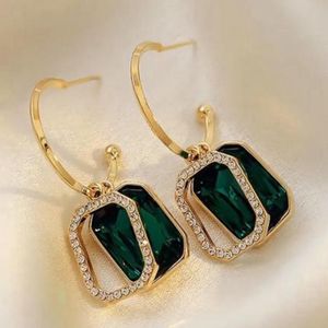 Emerald Green Earrings