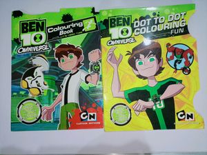 Ben 10 Omniverse Colouring Books - Set of 2