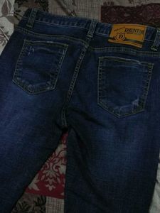 Premium Denim Pant Stretchable (Feather Ankle)