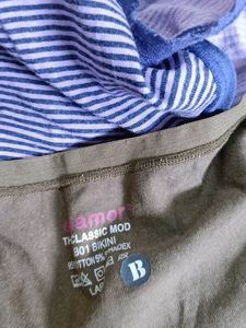 combo of three used briefs