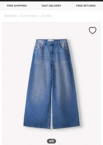 Bershka Wide Leg Jeans