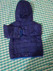 Boys Blue Puffer Jacket