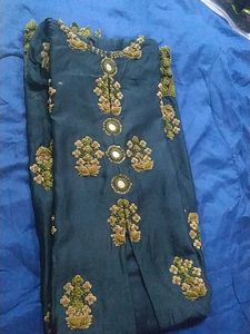 Silk Heavy Worked Kurti