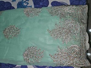 Embroidered Saree