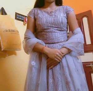 Party Wear Stylish Crop Top Lehenga