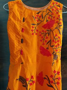 Floral Embroidered Dress