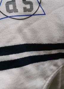 Striped Hooded Team Spirit T-Shirt