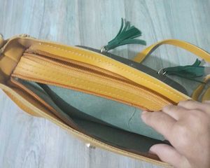 Stylish Yellow Sling Bag