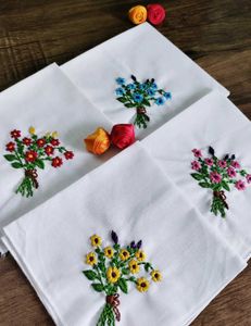 Hand Embroided Hankey