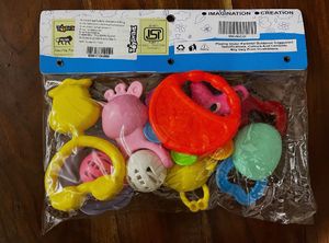 Rattle Teethers 🐥🐒🪼🦜