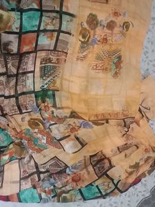 Elegant Printed Saree newly