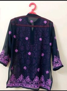 Embroidered Lucknow Kurti