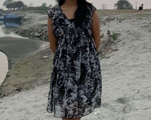 Floral Ruffle Dress