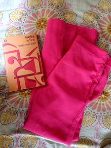 W regular Fit Cotton Blend Trousers