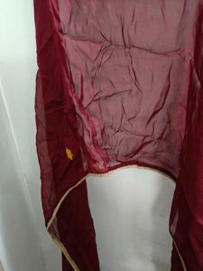 Mahroon Dupatta