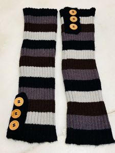 Striped Leg Warmers