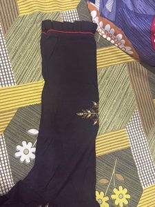 Elegant Black Embroidered Kurta