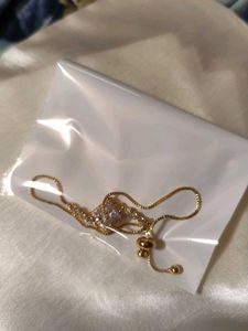 Combo - 5 Silver Gold Polish Adjustable Bracelet