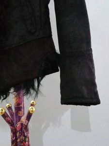 Black Furry Jacket