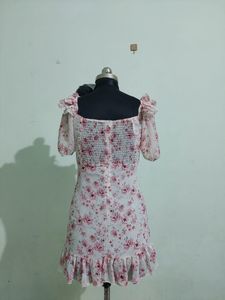 Pinterest Floral Chiffon Dress