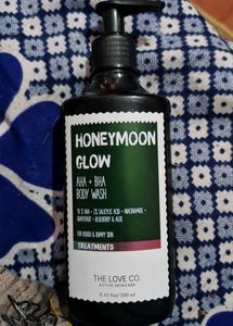 Honeymoon Glow AHA+BHA body wash 2% salicylic acid