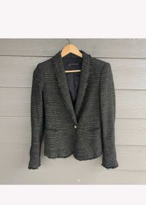 Zara Woman Tweed Blazer