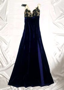 Y2k Velvet Gown