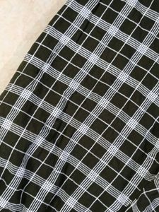 Checkered Casual Pants