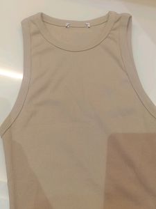 Zara Inspired Beige Tank Top