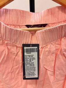 Peach Cotton Leggings