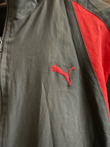 Puma Black &amp; Red Track Jacket