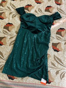 Urbanic Mini Corset Sequence Hot Dress