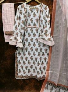 White kurta set🕊️🌺✨