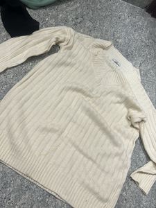 Cream Knit Sweater