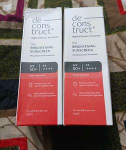 Deconstruct Brightening Sunscreen SPF 50+