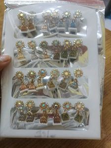 Sparkling Jhumka Earrings