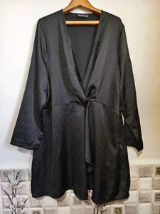 Elegant Black Mini Dress XL/ XXL Size