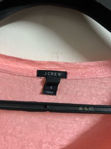 Cute Pink Heart Sequin Tee