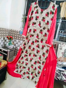 Floral Print Kurta