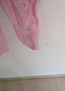 Pink Cotton Shirt