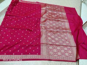Banarsi Silk Bamber Small Border Light Weight